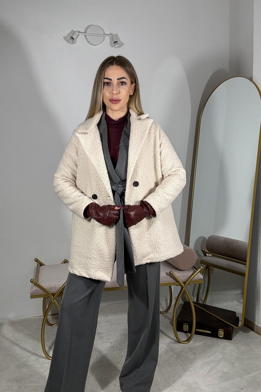 Cappottino sfoderato Teddy