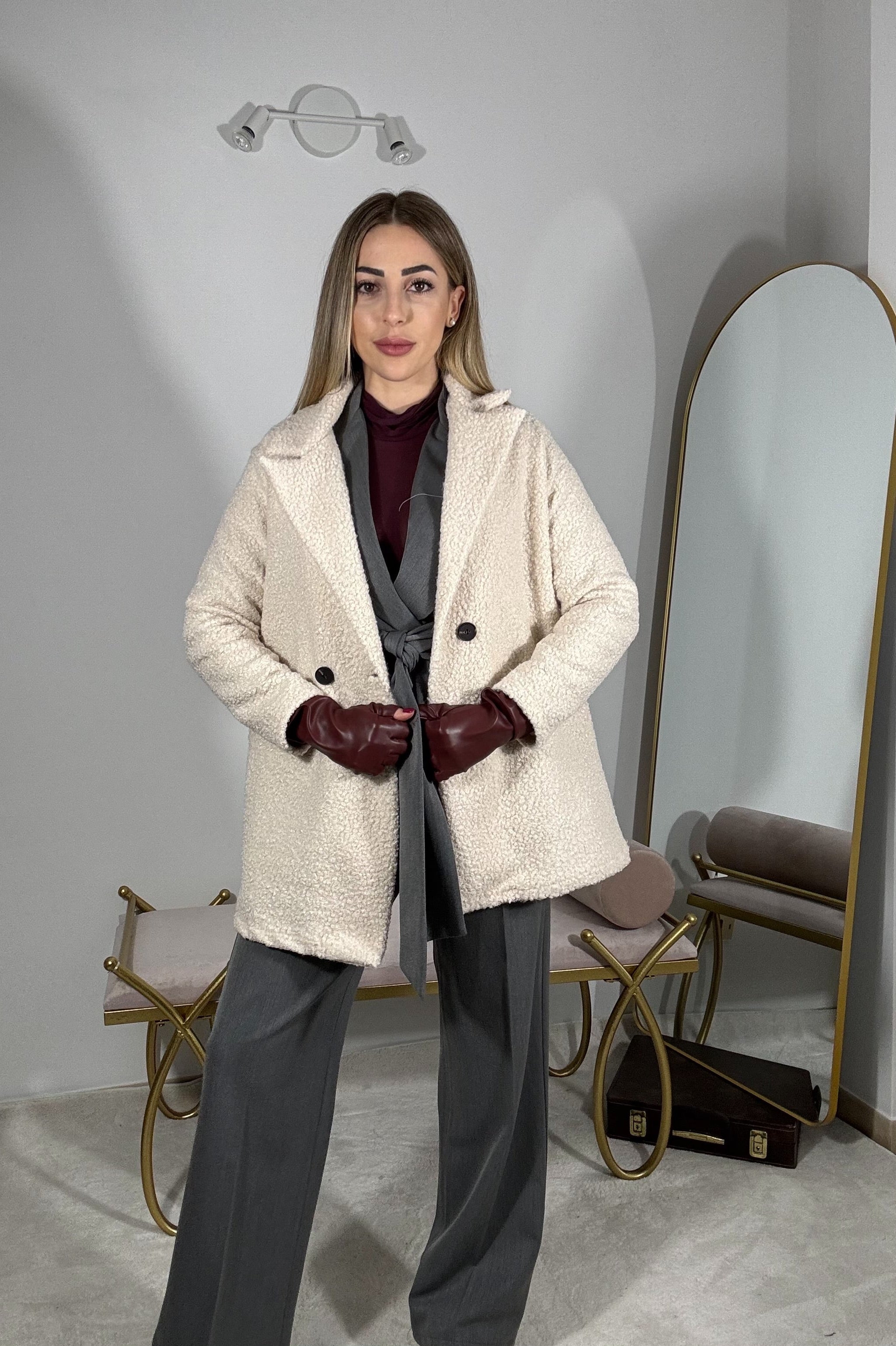 Cappottino sfoderato Teddy