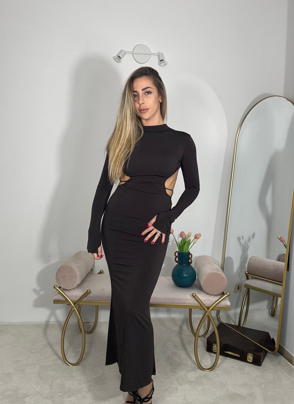 Vestitino scollo schiena Giada