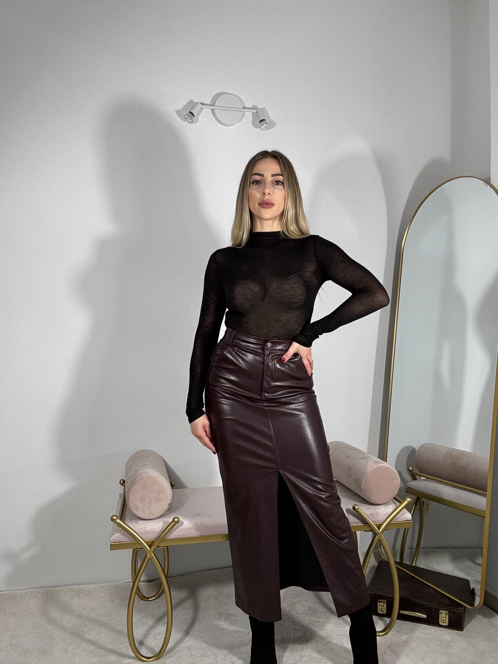 Dolcevita cashmere a guanto