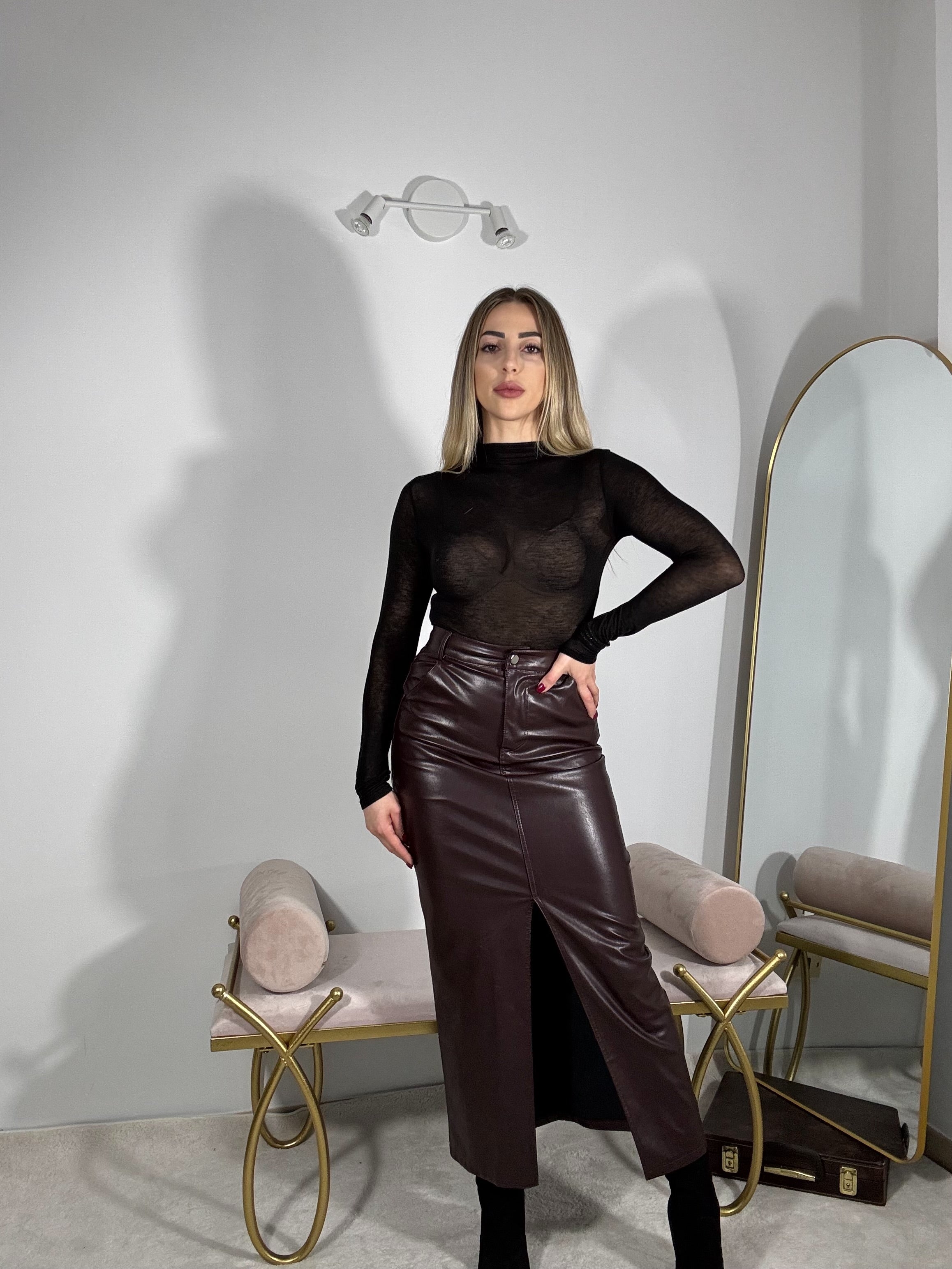 Dolcevita cashmere a guanto