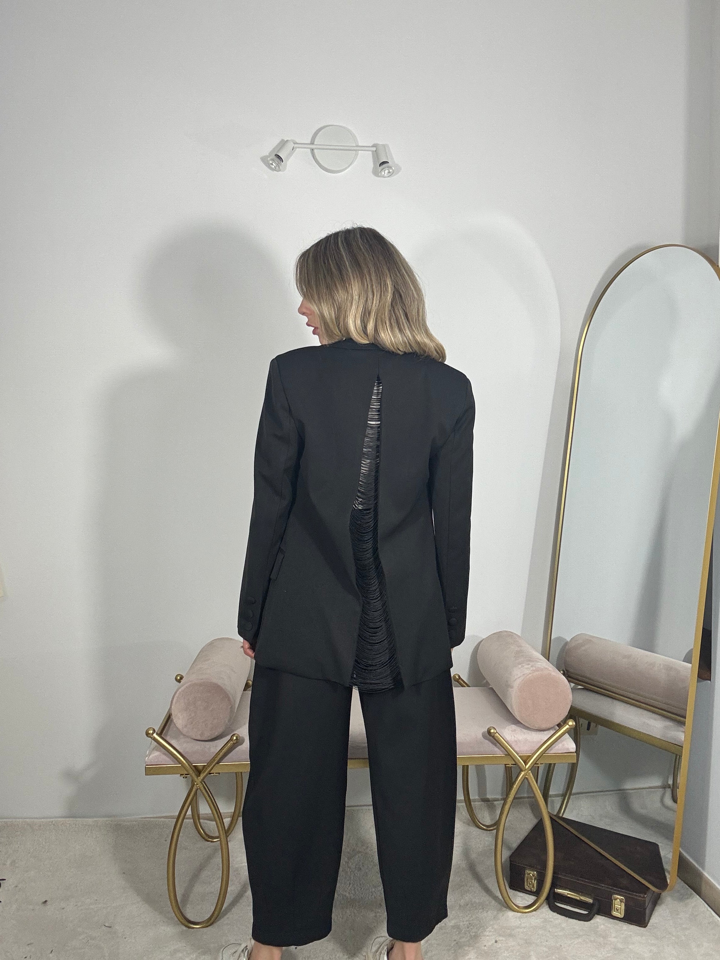 Blazer apertura sul retro