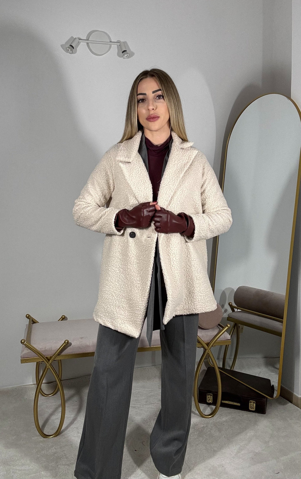 Cappottino sfoderato Teddy