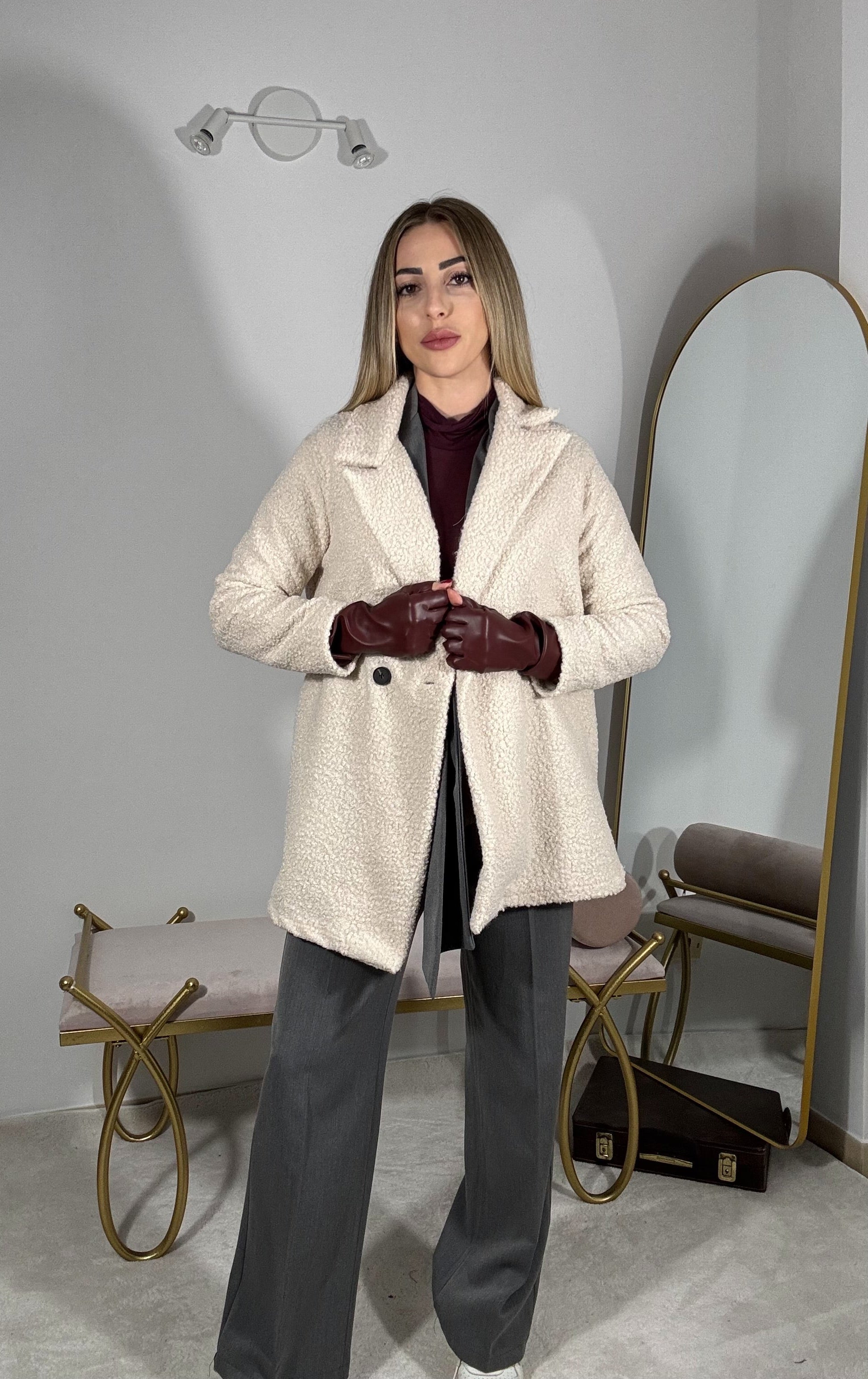 Cappottino sfoderato Teddy