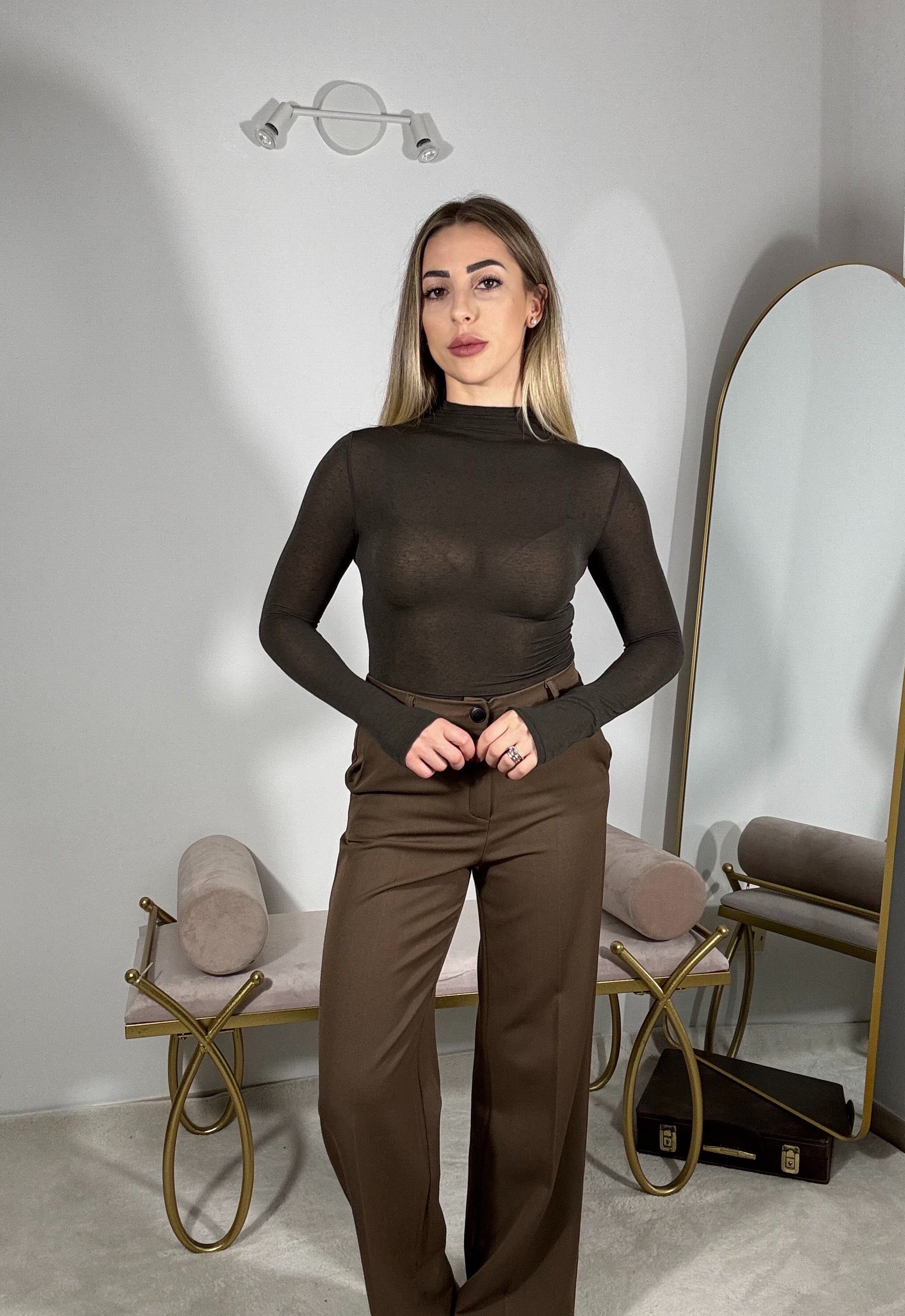 Dolcevita cashmere a guanto