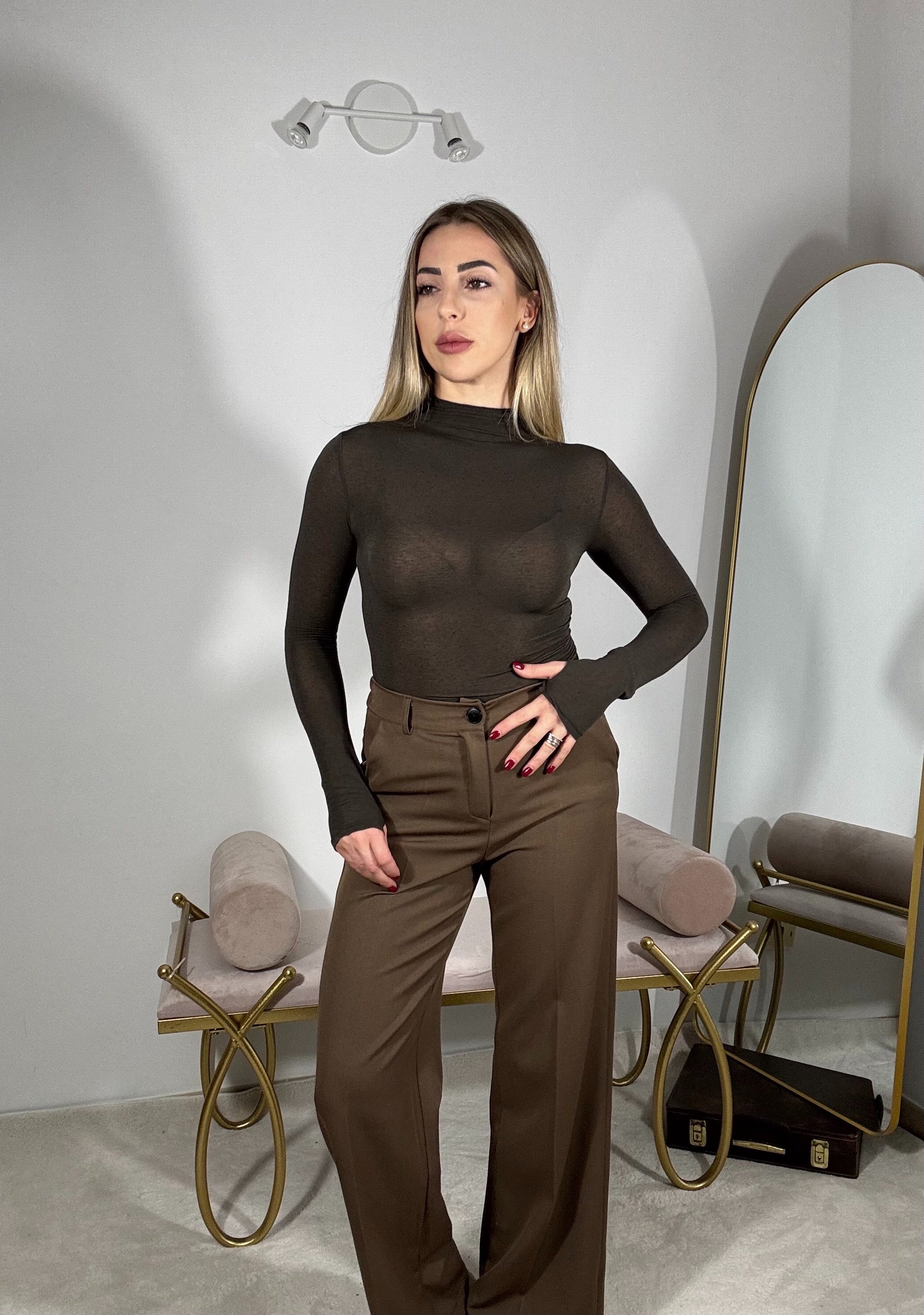 Dolcevita cashmere a guanto