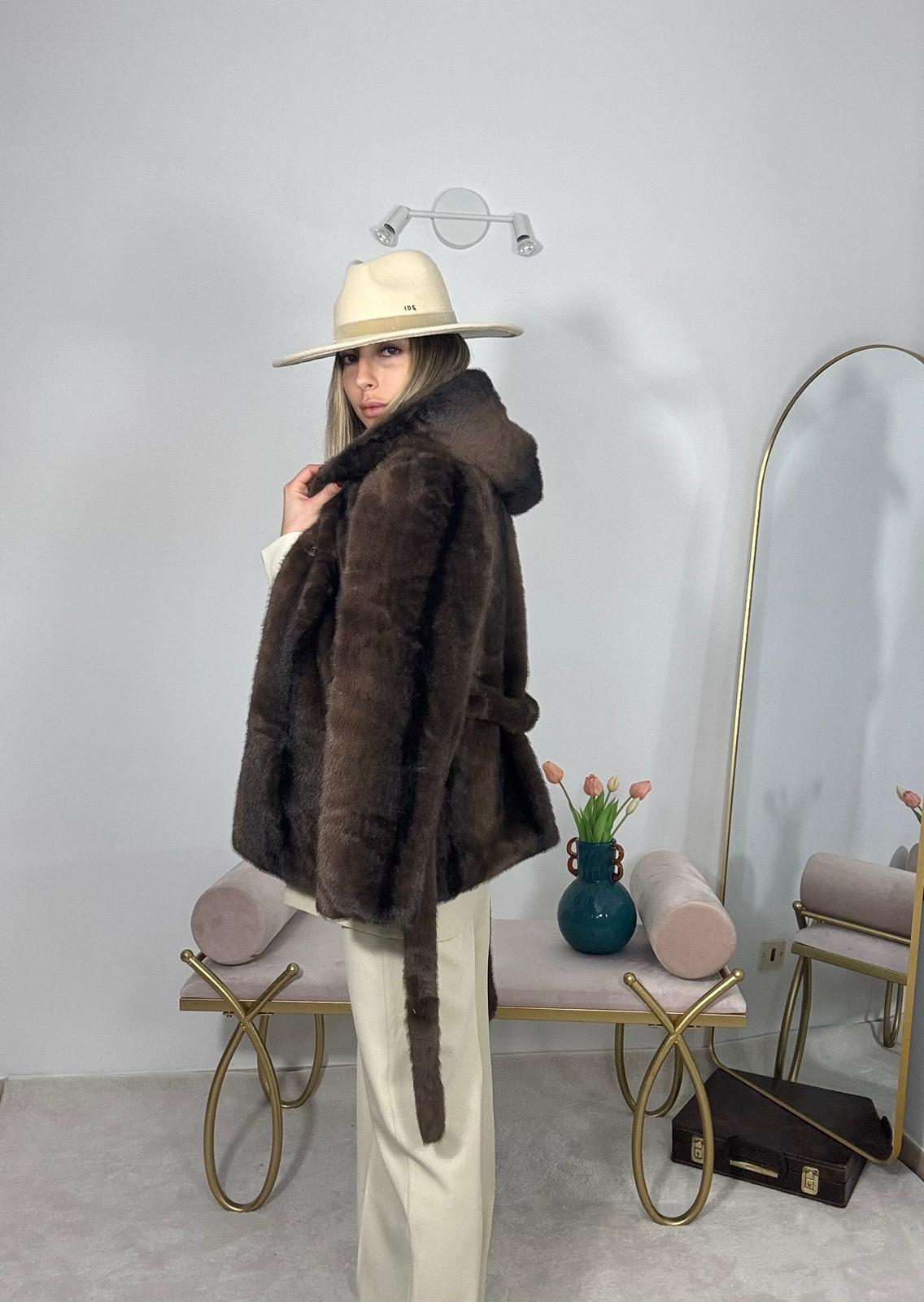 Eco pelliccia visone