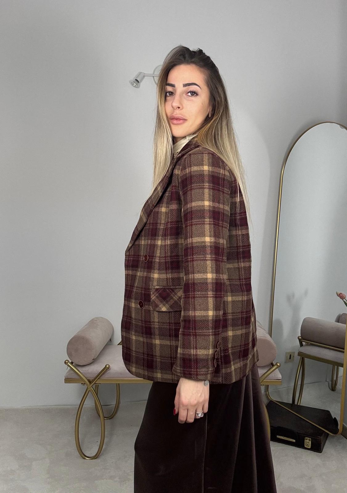 Blazer quadri Alessia