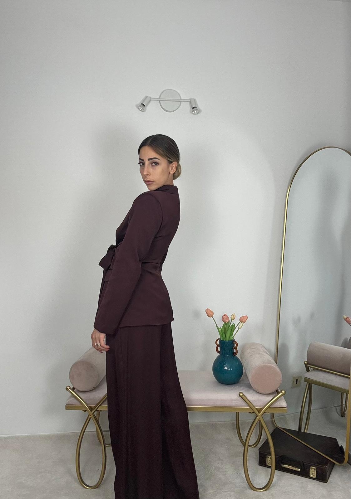 Giacca con fusciacca Lumina