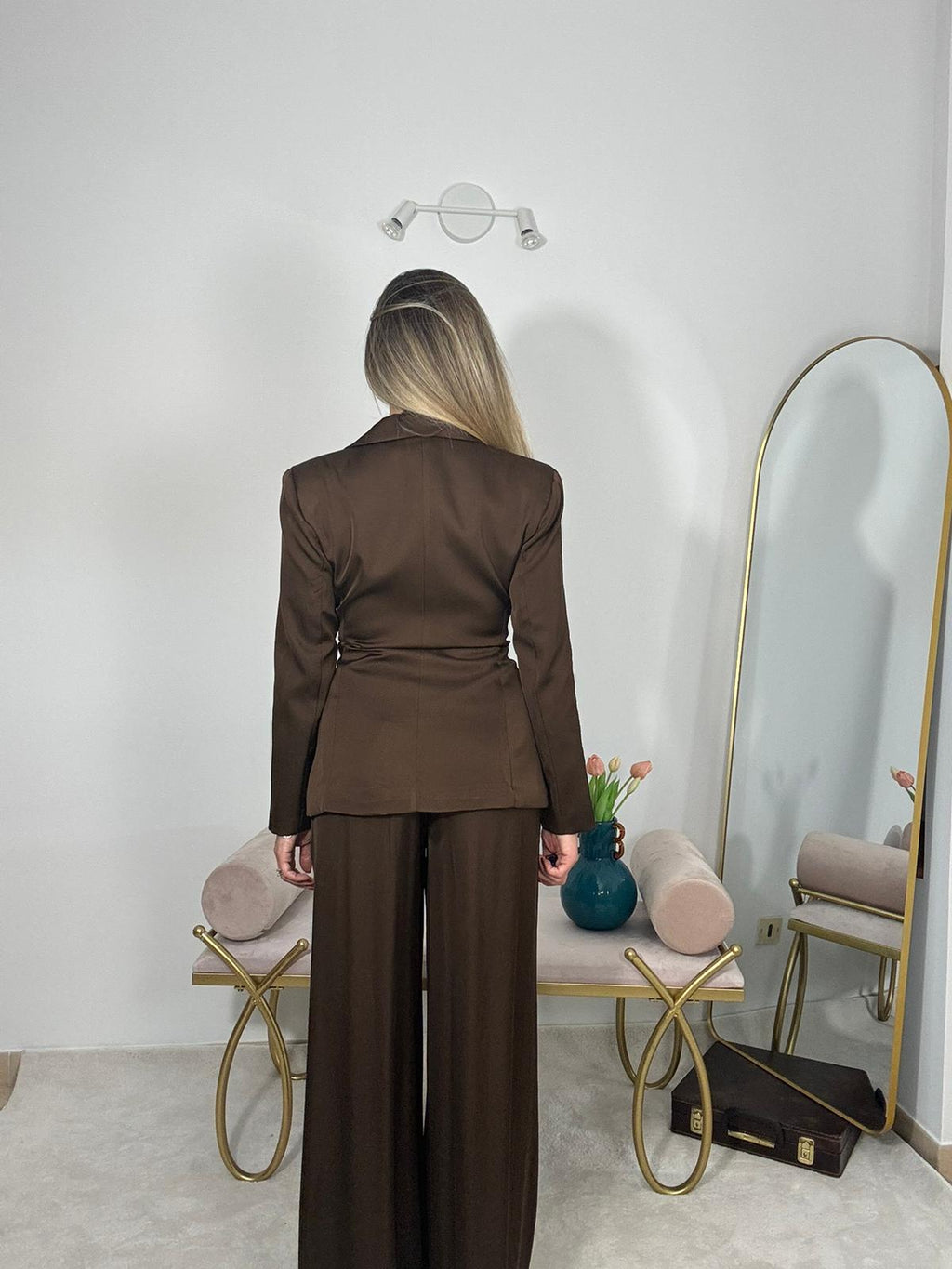 Pantalone con elastico Lumina