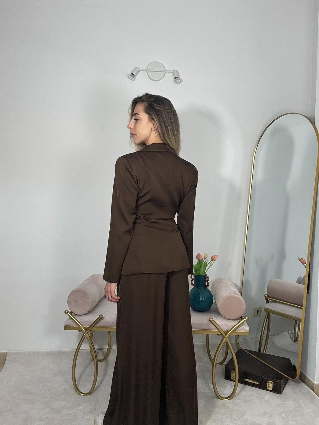 Pantalone con elastico Lumina