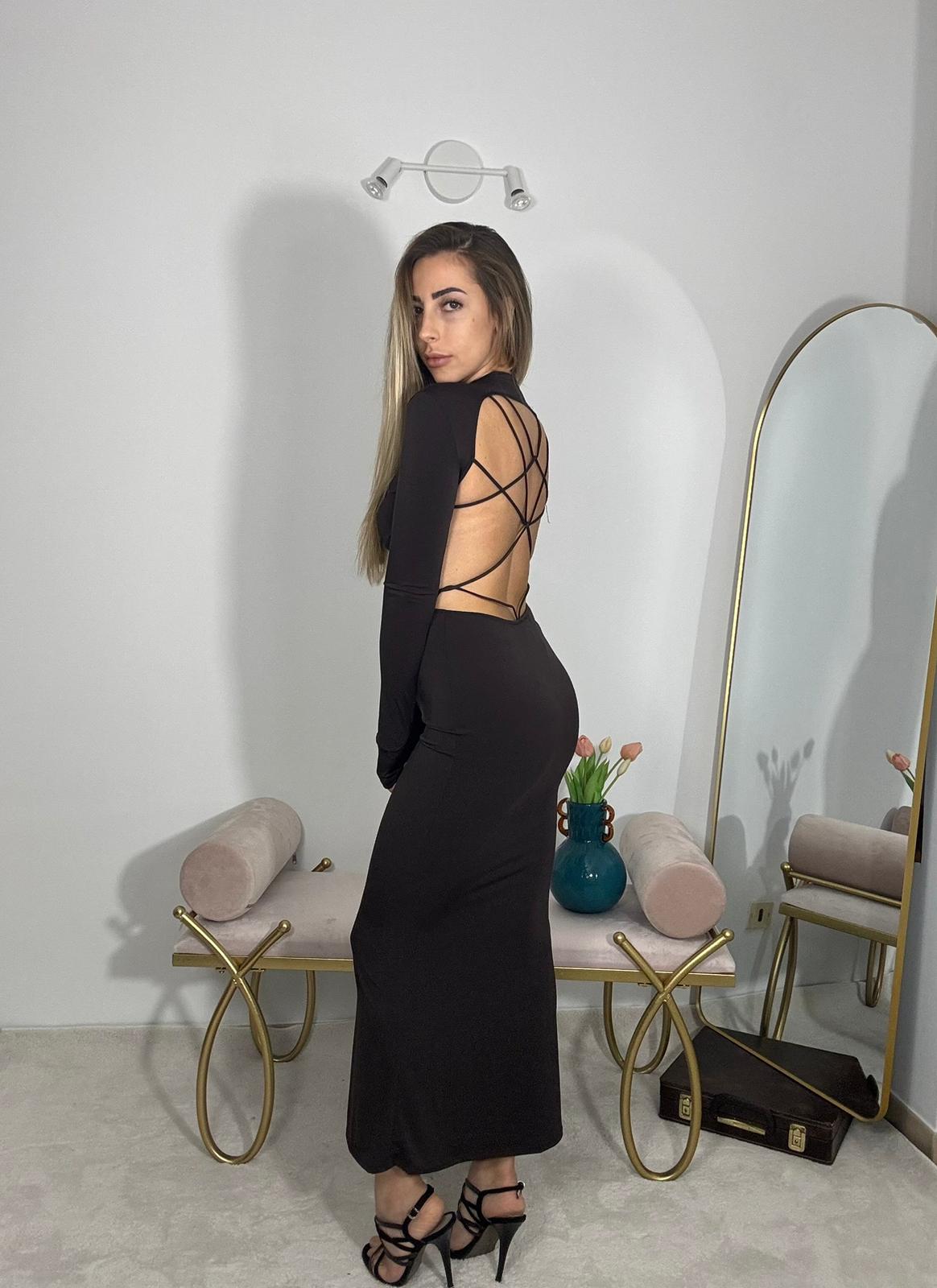 Vestitino scollo schiena Giada